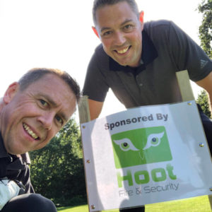 Hoot Fire & Security Sponsor Charity Golf Day